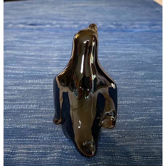 VTG Redware Pottery Penguin Family Standing Figure Japan Lot MCM 1950's 33B - Picture 6 of 10